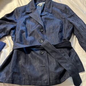 NayGard blazer size 14 navy blue